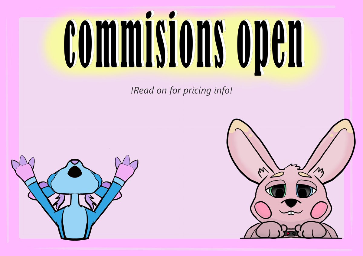 SmollStrawBunny's tweet photo. ‼️EMERGENCY COMMISSIONS‼️
Due to personal reasons I’m currently on the verge of homelessness. You aren’t obligated to purchase from me but shares are greatly appreciated 
All prices are AUD 
PayPal and Ko-Fi

.
.
.
.
.
.
.
.
.
.
.
.
#furry #art #fursona #commisionsopen #furryart https://t.co/Id6K56meVB