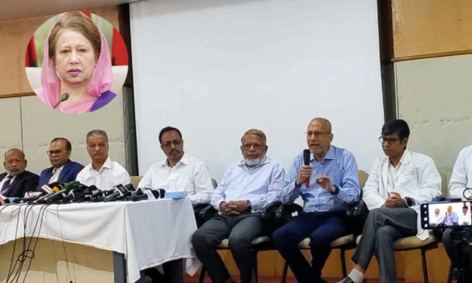 জীবন-মৃত্যুর সন্ধিক্ষণে খালেদা জিয়া মেডিক্যাল বোর্ড