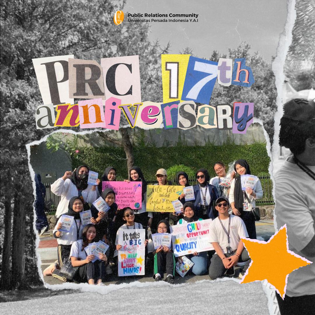 PRC_YAI's tweet photo. Happy Sweet Seventeen Birthday PRCβ¨
Sudah 17 tahun PRC menjadi himpunan mahasiswa di Universitas Persada Indonesia Y.A.I π§‘π«
#prcners #fikomupiyai #17birthday https://t.co/YS5LhYOXGQ