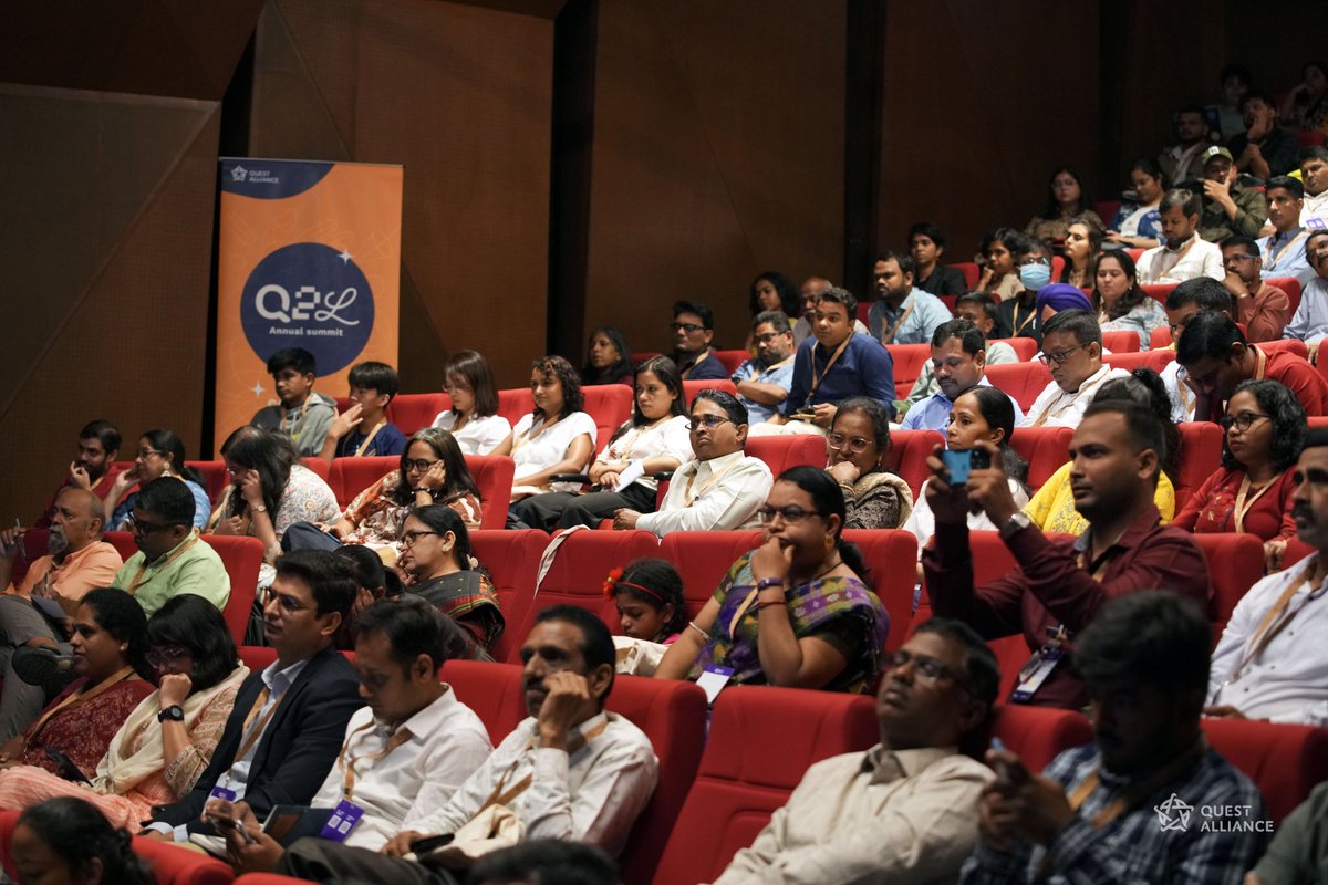 questalliance's tweet photo. #HappeningNow
📷 150+ attendees
📷 50+ speakers
Stay tuned here for updates from our annual summit #Quest2Learn, where we are diving into the possibilities of building a brighter future amidst AI advances and climate emergency. https://t.co/q8h6t6Mi2w