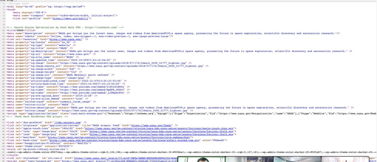 staenzx's tweet photo. The new website of NASA i.e. https://t.co/VYBLDvYbsq is using WordPress CMS. Congratulation @WordPress team and community for this achievement #WordPress #WP #WordPressCMS https://t.co/ZNmEZJbJEK