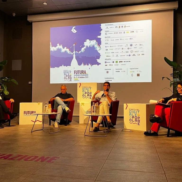 È stato bello intervenire al Festival @digitalepop:

“Con le nostre #infrastrutture di telecomunicazione del piano #PNRR Italia #5G in aree in #digitaldivide, favoriamo l'#inclusione sociale”.

#digitalepopolare
@INWIT_Official @Fondazione_FID @tosochris @fnicodemo @LivioGigliuto