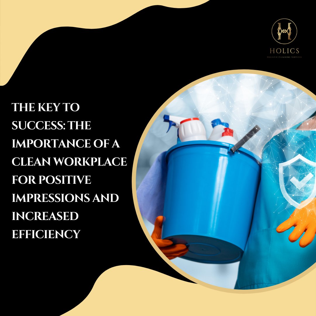 MorencyJosue's tweet image. The Key to Success: The Importance of a Clean Workplace for Positive Impressions and Increased Efficiency

Elevate your image and empower your team to thrive in a clutter-free environment. Visit us at holics.ca  

#CleanWorkplace #ClientImpressions #Efficiency