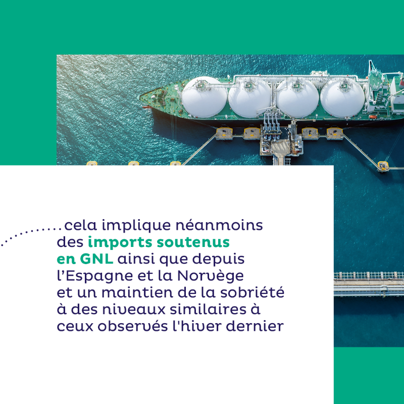 natrangroupe's tweet photo. "Un système gazier français plus robuste à l’entrée de l’hiver 2023-2024" : les enseignements clés de la conférence de presse dédie aux perspectives du système gazier 👇