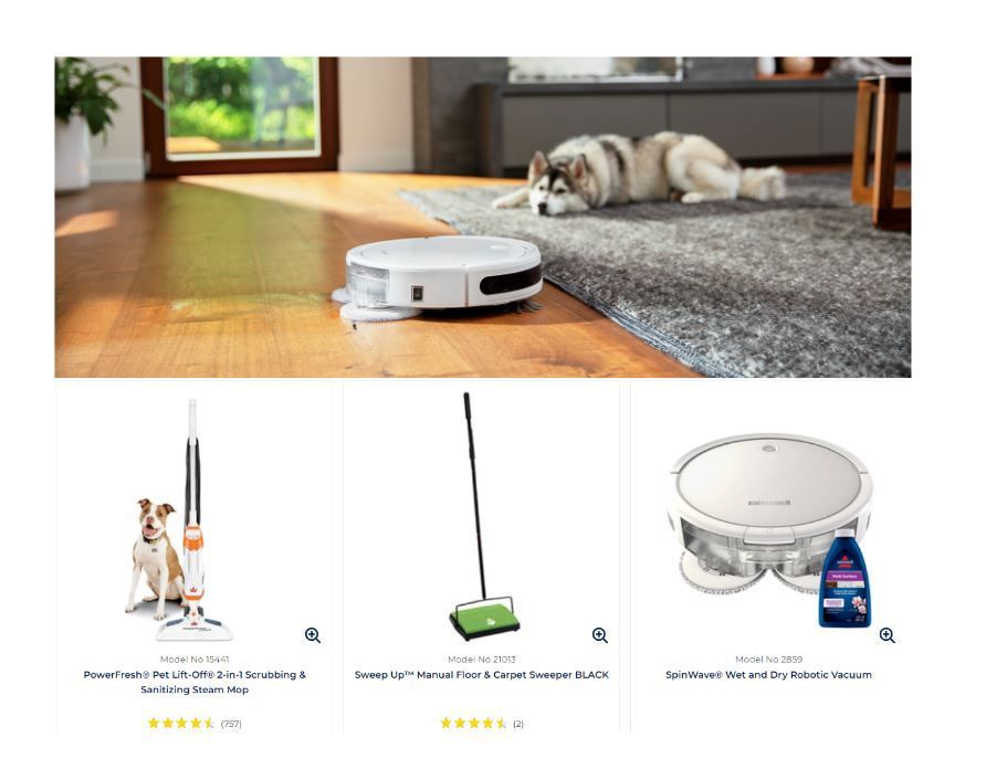 Flash sale at Bissell ends Monday! SAVE Up To 50% off a wide range of Floorcare, Air Purifiers, Formulas & Accessories + #Free Ship$50+
~Now save $50 -  HydroSteam Pet Exclusive Bundle - incl. $85 Of Bonus Accessories & #FreeShip! Sales help Pet shelters  buff.ly/40SXE8R