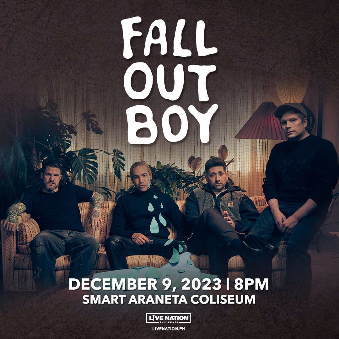 2 months before Fall Out Boy rocks #TheBigDome! Who's ready? 🙌🏻

#FallOutBoy #FallOutBoyinManila #FOBatTheBigDome