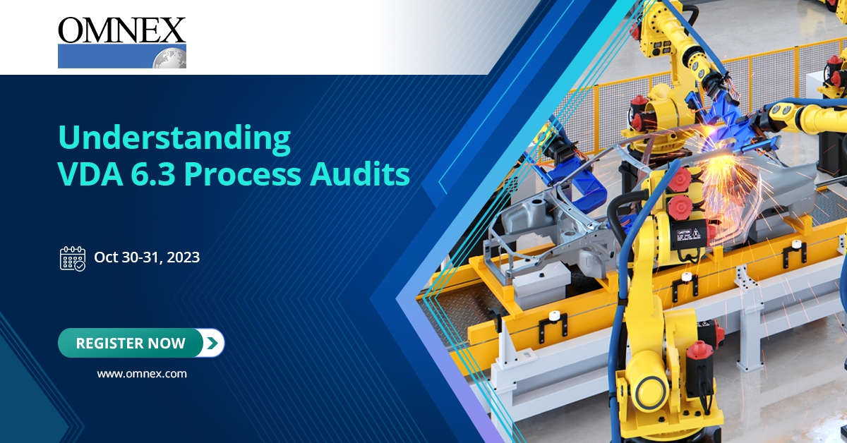 omnexindia's tweet image. Understanding VDA 6.3 Process Audits
Date: Oct 30-31, 2023
Enroll Now: hubs.li/Q024L92C0

#VDA63 #ProcessAudits #QualityManagement #AutomotiveIndustry #AuditProcess #QualityStandards #ProcessImprovement #QualityAssurance #ContinuousImprovement #ManufacturingExcellence