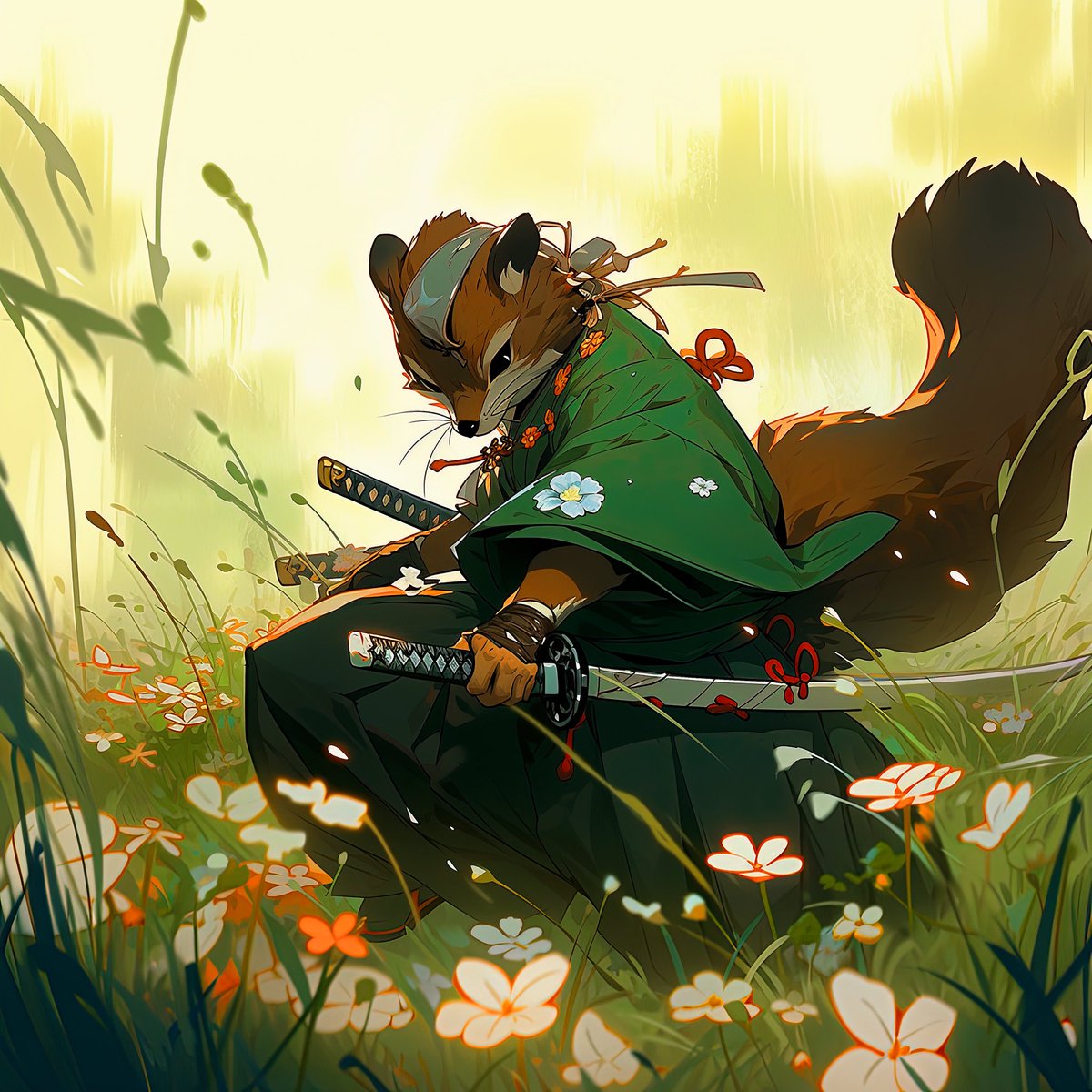 Ybelion | Sam ✍️ (@ybelioncc) on Twitter photo Good morning fam 💚
Have a good day.
A samurai animals, in addition to all the stories he will tell, allows cheaper access to <a href="/HoneyAirdrop/">Honey Airdrop 🐝🪂</a> 🐝⚔️
• Minted last night • Good morning fam 💚
Have a good day.
A samurai animals, in addition to all the stories he will tell, allows cheaper access to <a href="/HoneyAirdrop/">Honey Airdrop 🐝🪂</a> 🐝⚔️
• Minted last night •