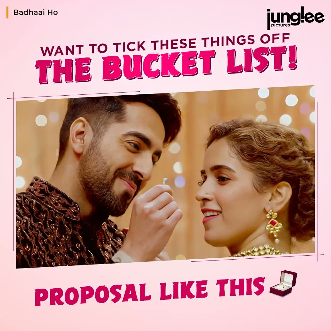 JungleePictures's tweet photo. Manifesting all these things on our bucket list! 🥺

#BadhaaiDo #BadhaaiHo #DoctorG #BareillyKiBarfi #BhumiPednekar #AyushamannKhurrana #KritiSanon  #RajkummarRao #RakulpreetSingh #SanyaMalhotra #JungleePictures 
#mondaymood #currentmood #ourbucketlist #longdrive https://t.co/6Ld6xUtv2o