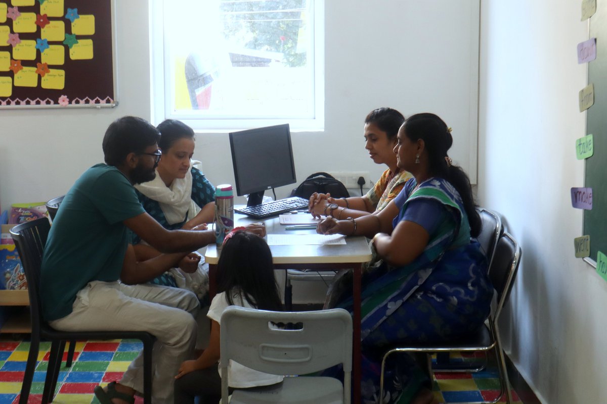 sadhanainfinity's tweet photo. "Parents and Teachers coming together, makes the strong foundation for the Children." The IK Segment had their PTM with the same vision to keep kids on priority. The progress report of the child was shared by teachers with parents. https://t.co/hm3nUTVubR