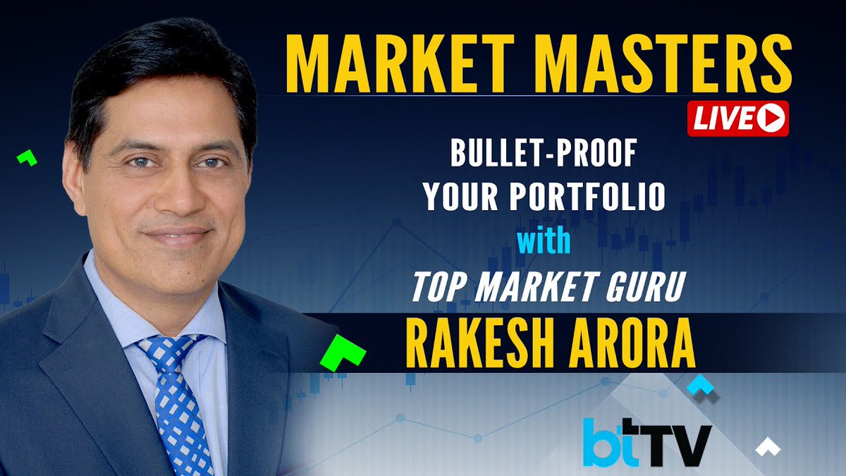 business_today's tweet photo. Market Masters Live With Top Market Guru Rakesh Arora.
Watch LIVE: https://t.co/0veqB9YOtO | @shail_bhatnagar @sakshibatra18 #MarketMasters #MarketGuru #RakeshArora #GoIndiaStockCom #stockmarkets https://t.co/WtojKEQBG6