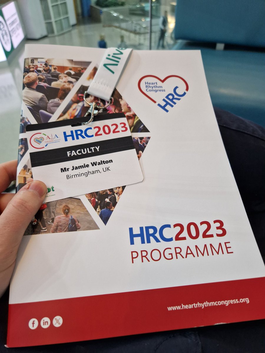 Jamie Walton (@cardiacjamwal) on Twitter photo Excited to be at <a href="/heartrhythmcong/">Heart Rhythm Congress</a> this morning. 3 presentations to do, looking forward to some interesting discussion! Excited to be at <a href="/heartrhythmcong/">Heart Rhythm Congress</a> this morning. 3 presentations to do, looking forward to some interesting discussion!