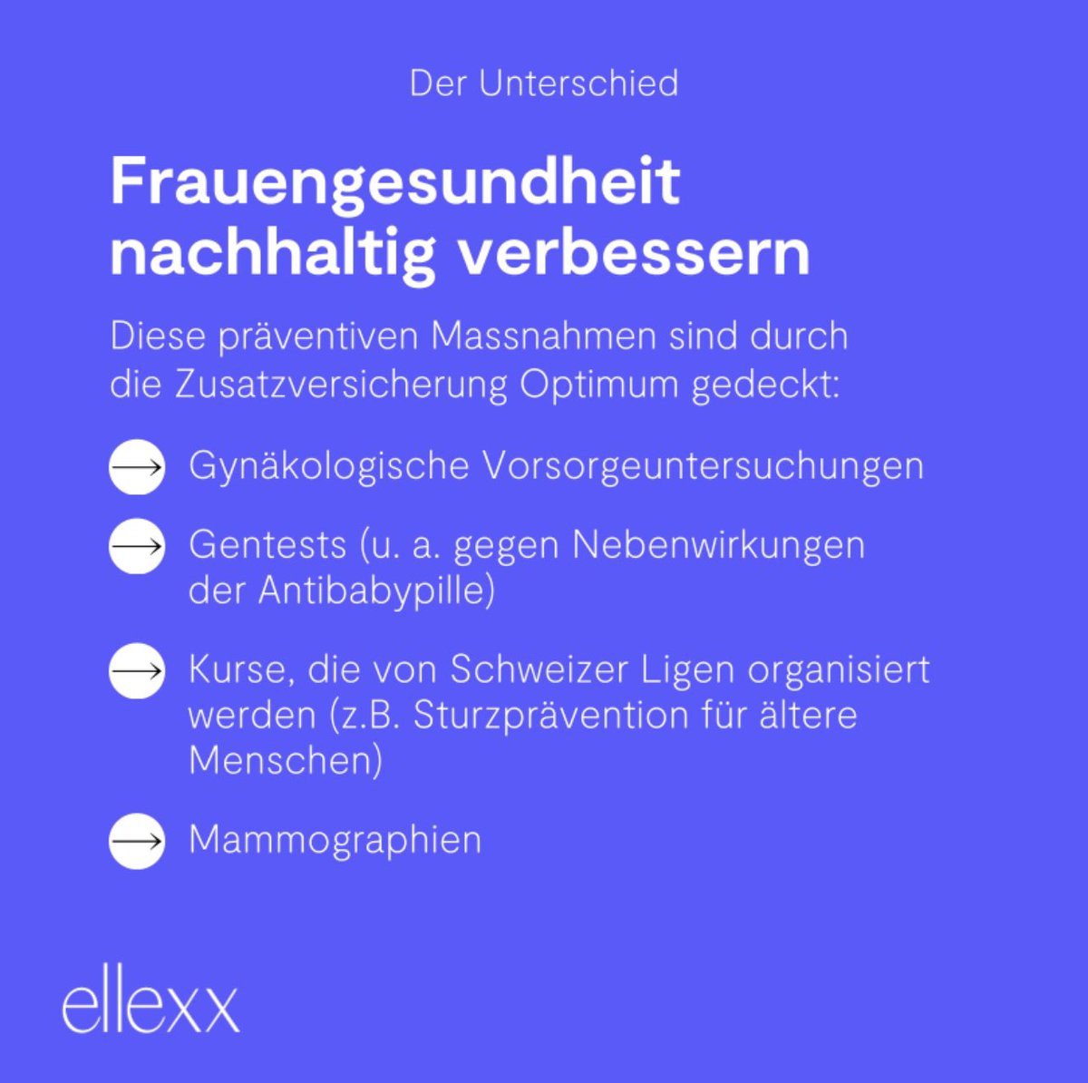 ✨New✨⁠Neues „elleXX approved“ Produkt in unserem Universum: Optimum – eine faire und frauenfreundliche Zusatzversicherung🤩⁠.Sie setzt sich für nachhaltige #Frauengesundheit ein, übernimmt Kosten von Doulas, nicht medizinischen Geburtsbegleiterinnen🤰🏽! ellexx.com/de/produkte/el…