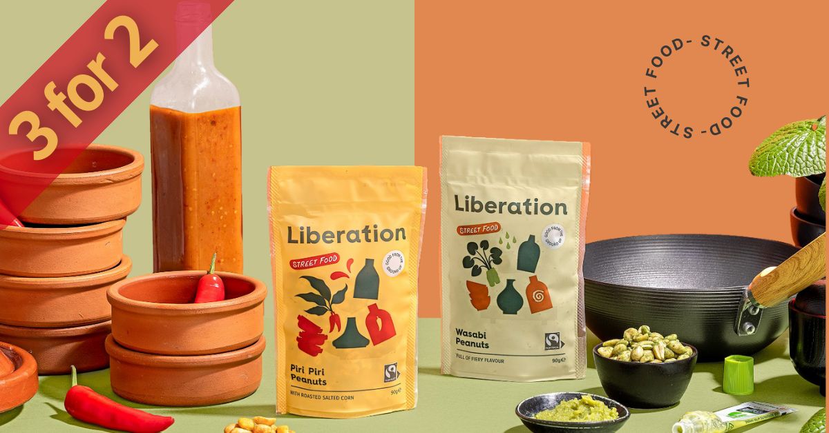 🔥Our Street Food range is on special offer!🔥 

Get 3-for-2 on our sizzling Piri Piri Peanuts with roasted corn &amp; fiery Wasabi Peanuts!

Offer lasts only as long as our stock!

buff.ly/3JxfFB1