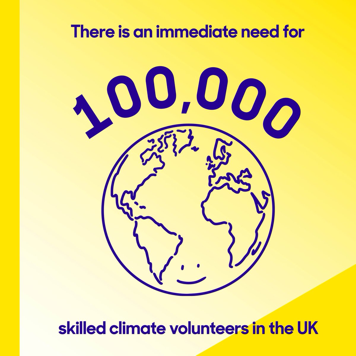 100,000 skilled “climate volunteers” are needed to support the UK’s environmental charities. 

Read our new report and find out how you can help today: bit.ly/3rIpVD9

#100kClimateVolunteers
