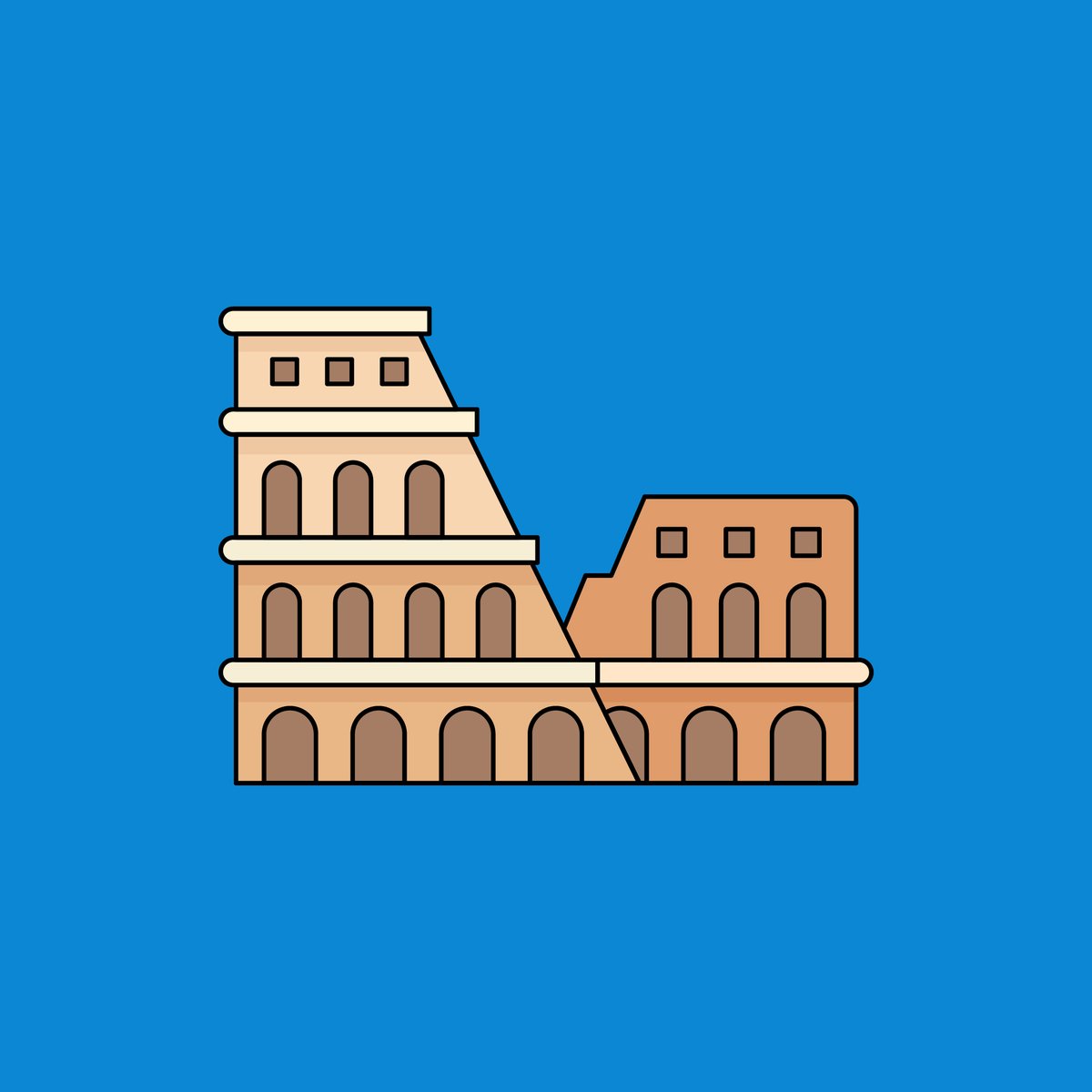 Colosseum

#Twitter #twitterx #Like #icon #viral #graphics #design #colors #illustration #vector #art #vectoricon #icondesign #building #famous #landmark #colosseum #rome #italy 

shutterstock.com/g/Rimsha+Ibrar