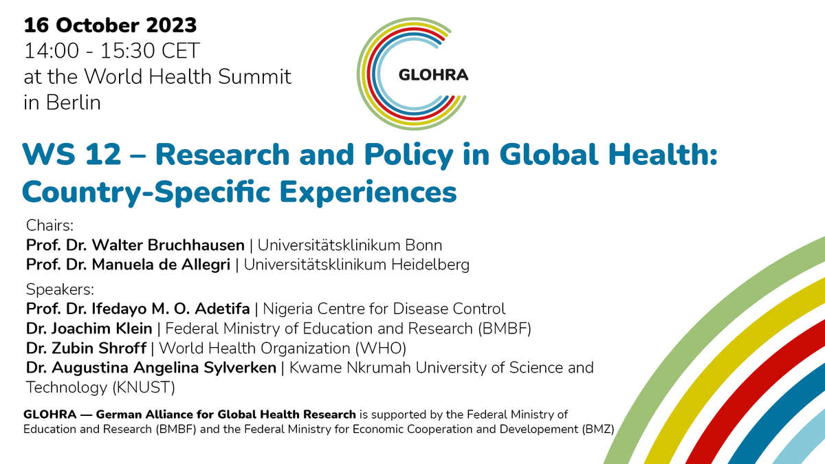German Alliance for Global Health Research tweet media
