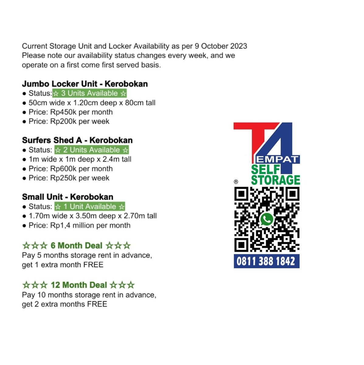 T4SelfStorage tweet picture