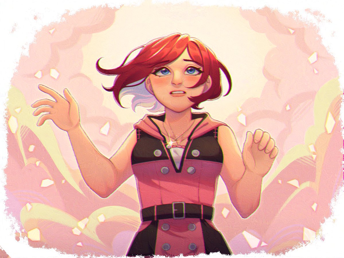 So glad to be able to work with the wonderful <a href="/amukWrites/">amuk</a> for <a href="/kairizine/">Kairi Zine 🌺 Vol. II Complete</a>! I had so much fun illustrating this! 🎶

Leftovers for Kairi Zine are still open! If you love #kairi and #kingdomhearts, be sure to check it out! 💕
x.com/amukWrites/sta…