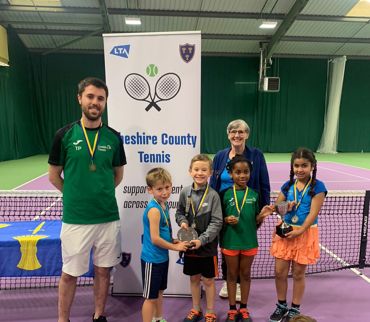 Well done to our Birchwood team who won the first 7U Cheshire County team challenge event 🎾🏆 

Great to see how high the standard was in Cheshire for this age group 💪🏼