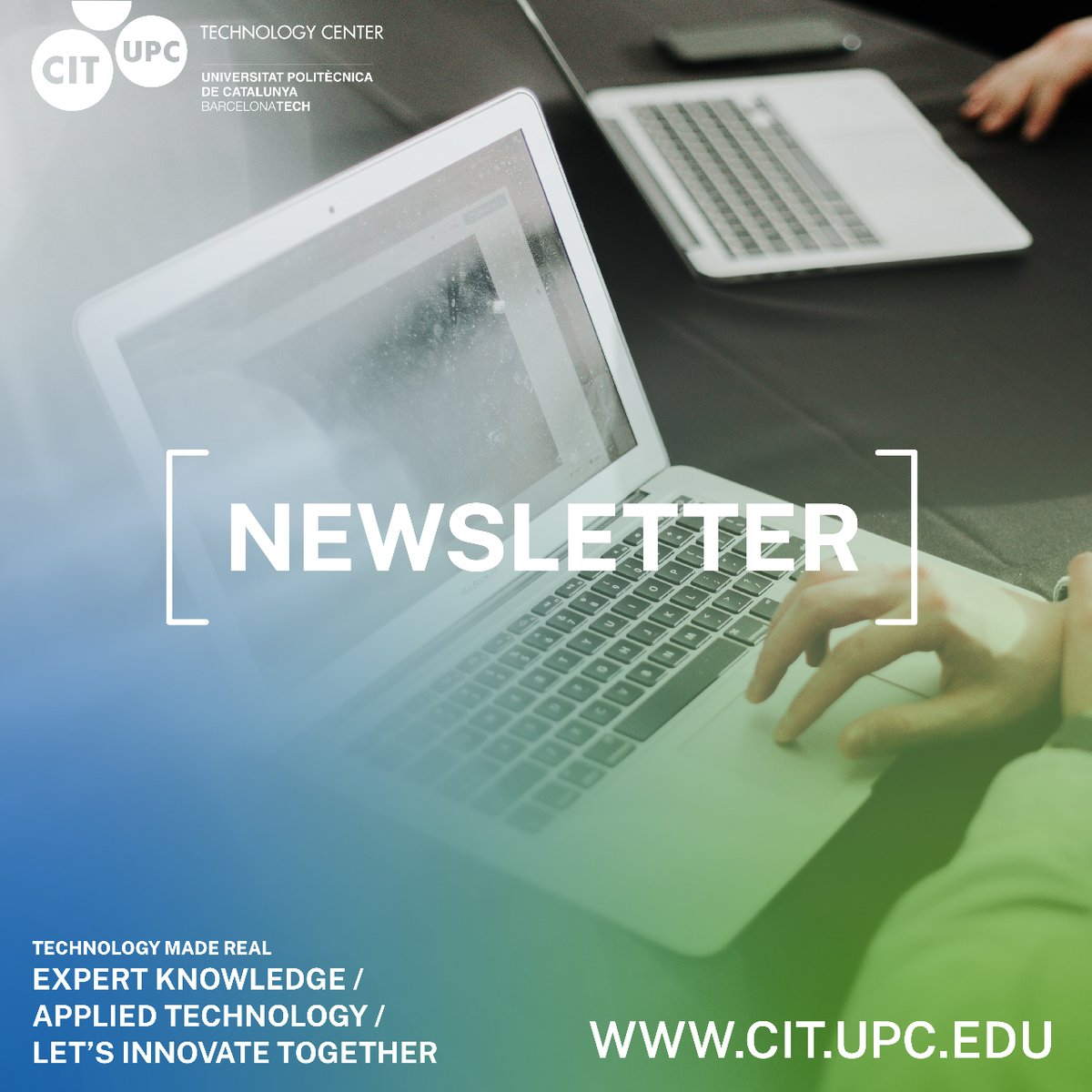 CIT_UPC's tweet photo. T'interessa la #innovació?
🚀 Coneix els projectes que desenvolupa @la_UPC amb el #coneixement expert dels seus centres i grups de #recerca i #tecnologia d'avantguarda.
↪️ Subscriu-te al nostre #butlletí! https://t.co/u6ACQ9hkaE
#CITUPCNEWS #TechnologyMadeReal https://t.co/tRG5vaBUUq