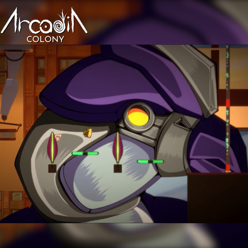 Kibe_sh's tweet photo. The Logistic Center has been invaded by a huge Puppet, the Condor.

Its electrified feathers and its huge size block the passage to near biomes. Defeat it and reconnect the Colony!

Discover more about Arcadia: Colony on Steam!

#arcadiacolony #games #metroidvania #anime