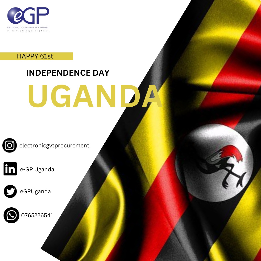 Happy 61st Independence Day Uganda!!!
#UgandaIndependenceDay 
#Doingmore
#DigitalTransformation