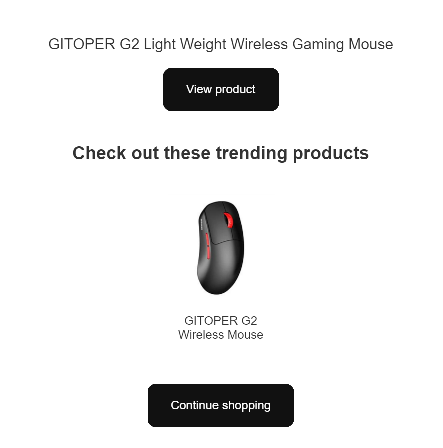 GITOPER G2 Light Weight Wireless Gaming-
