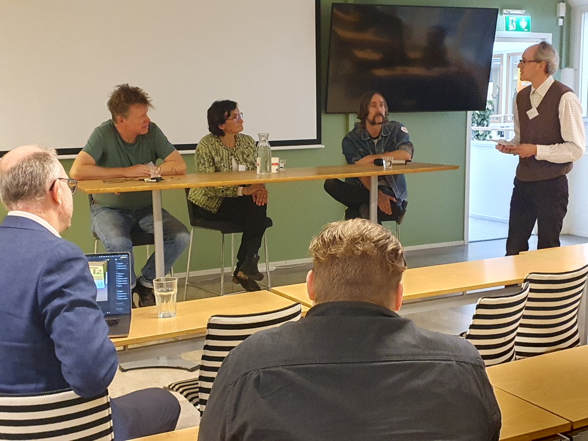 pierregander's tweet photo. Thanks to everyone for making the 18th conference of the @SweCogSociety successful: keynote speakers, the AI panel, session chairs, the oral/poster presenters, Karin at @tillampad_it_GU, and student volonteers. See you next year in Stockholm! #swecog https://t.co/3UqEo814OL