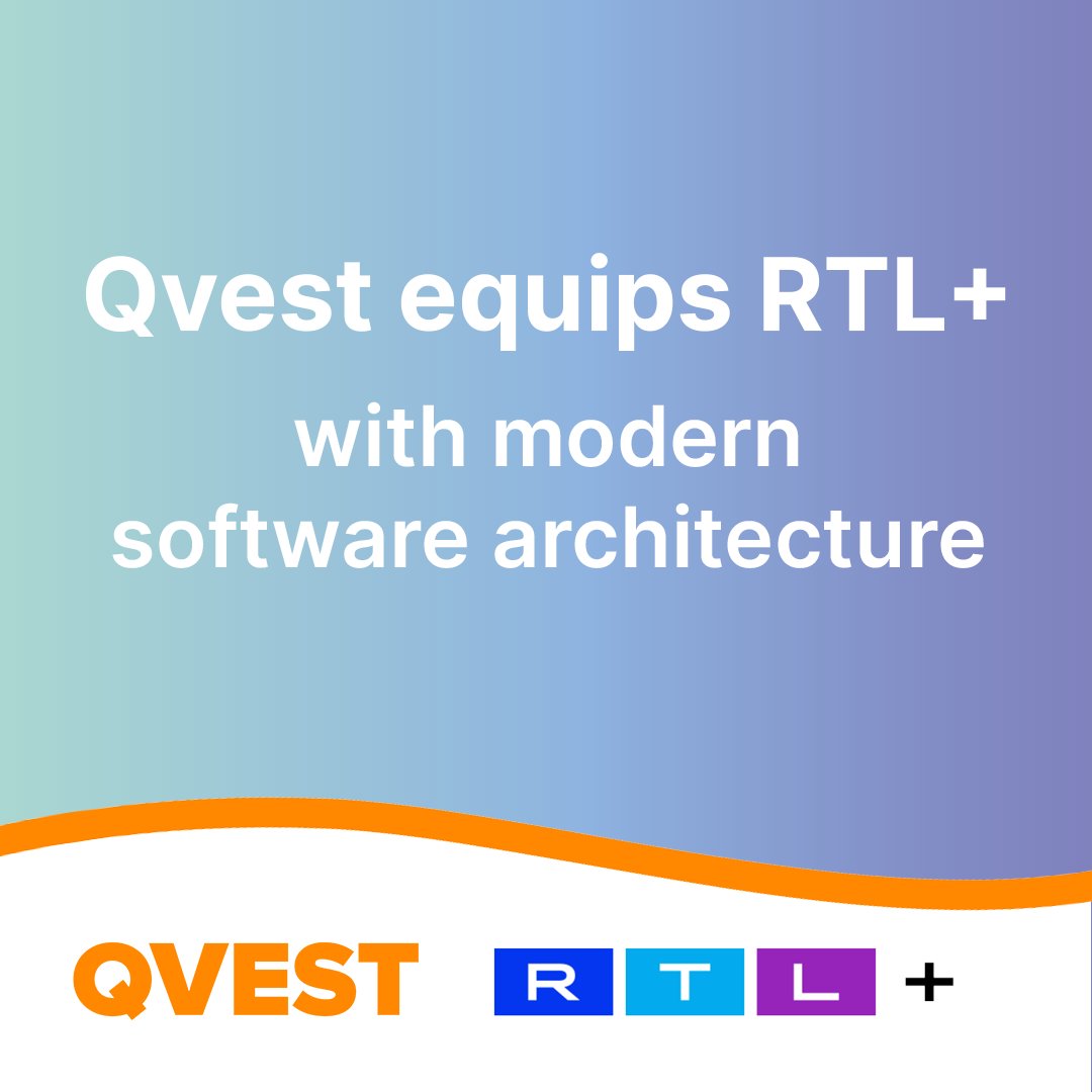 Qvest's digital product development team has worked with RTL to modernize the software architecture of its streaming platform. Now, RTL+ can use resources even more effectively while increasing productivity.

Learn more: qvest.com/en/news/qvest-…

#Broadcast #Streaming