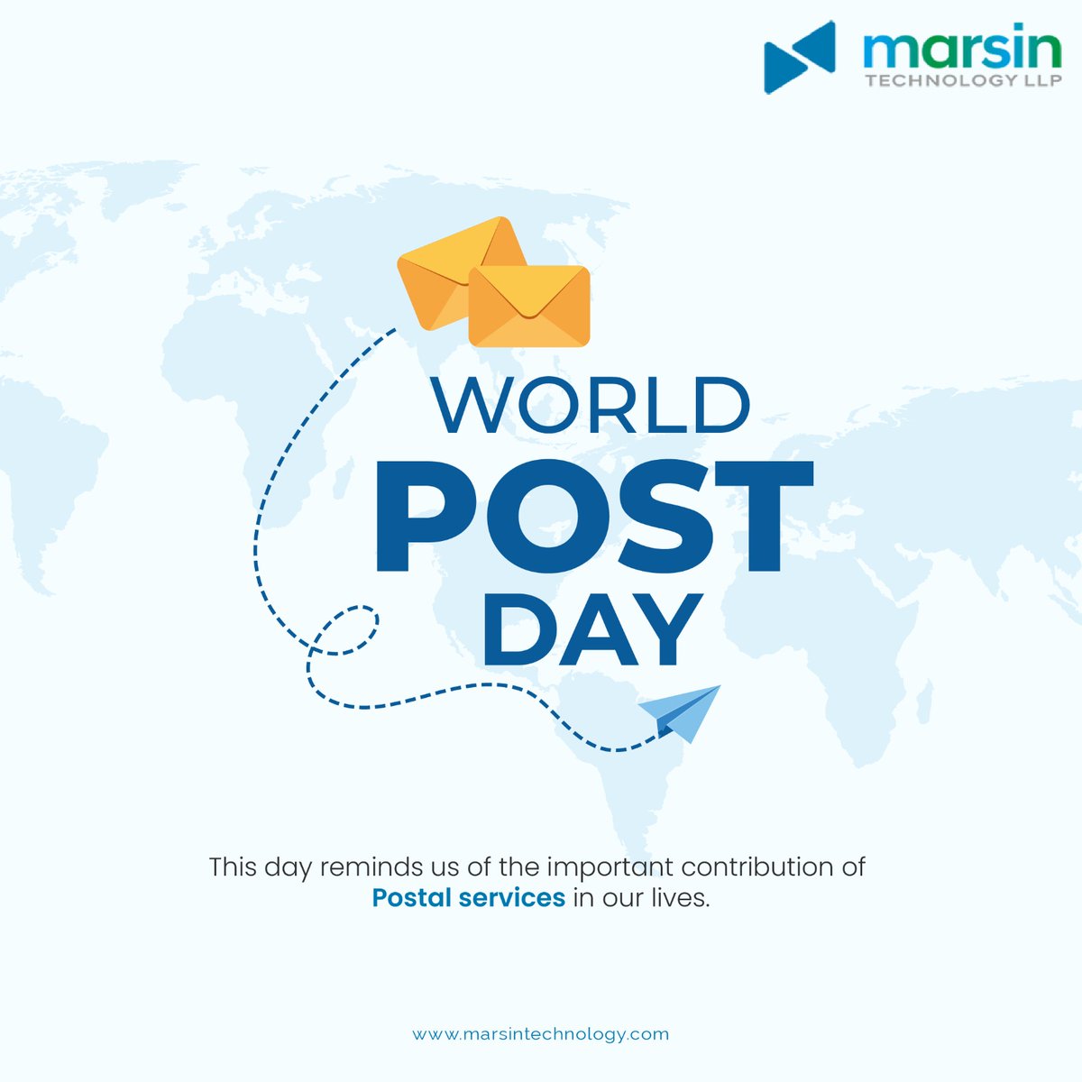 Connecting the world at a time! Happy World Postal Day from #Marsin #Technology. Our innovative electronics products bring people closer, no matter how far apart they may be. 

#worldpostalday  #ConnectingTheWorld #WorldPostDay2023  #WorldPostDay  #postoffice #usps #mail #stamps