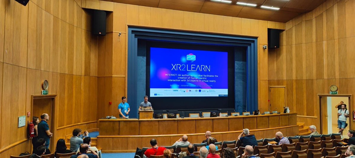 💥The 25th International Conference ACM MobileHCI’23 on Human-Computer Interaction was organized by Convin SA and took place at the Eugenides Foundation Conference Center on September 26-29, 2023. 
#CONVIN #PCO #mobileHCI #conference #eugenidesfoundation