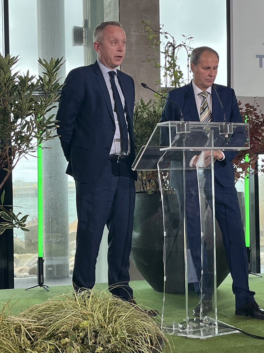 Ville Haapasaari stresses the importance of sharing knowledge between partners to enhance good results. The importance of the MoU for Green Corridor between Helsinki and Tallinn is vital for all parties and our common future and well-being.