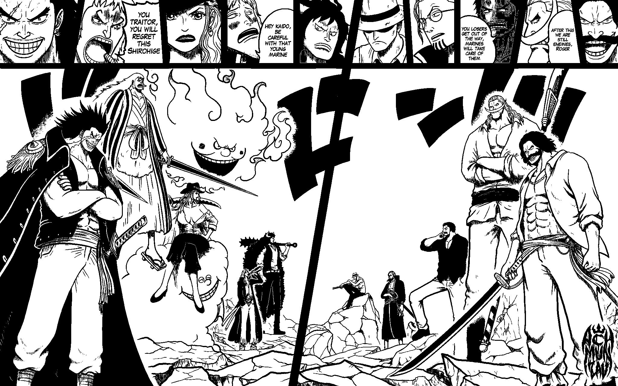 ONE PIECE (ワンピース) Spoilers on X: #ONEPIECE1096 CHARACTERS APPEAR IN GOD  VALLEY  / X