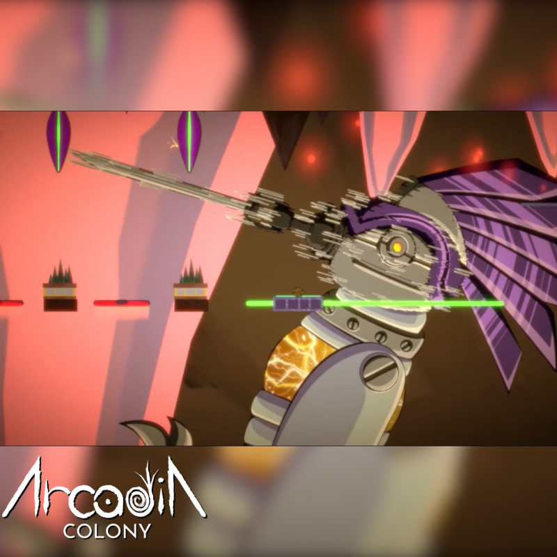 Kibe_sh's tweet photo. This enormous Puppet, the Woodpecker, is placed in the Crimson Lair.

With its beak, it causes frequent earthquakes - help the Mine get rid of this threat!

Discover more about Arcadia: Colony on Steam!

#arcadiacolony #games #metroidvania #anime