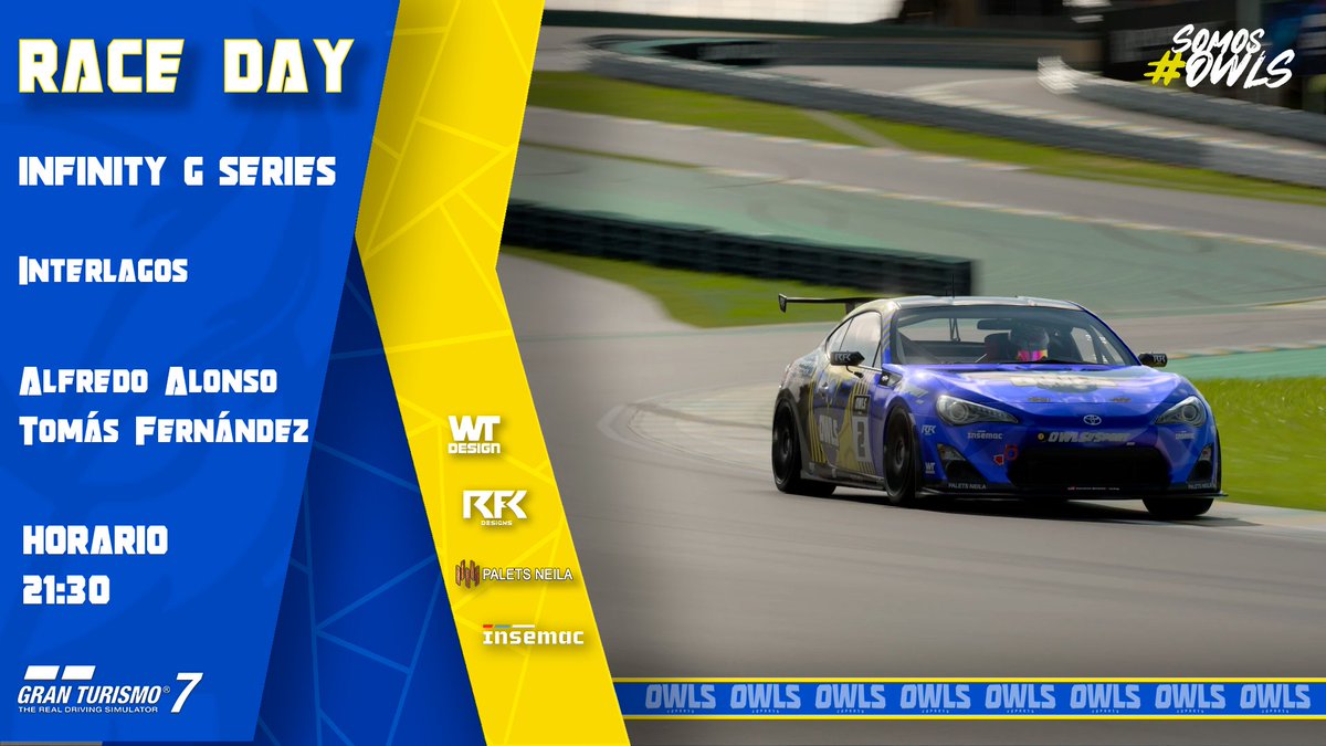 🚀 INFINITY G SERIES
👥 <a href="/MrAlf1_10/">MrAlf1_10</a> <a href="/tomfer13/">Tomas Fernandez</a> 
🎨 <a href="/rfk_designs/">RFK_Designs</a> 
🎙️🎥 Twitch.tv/Alejandro_Garn…