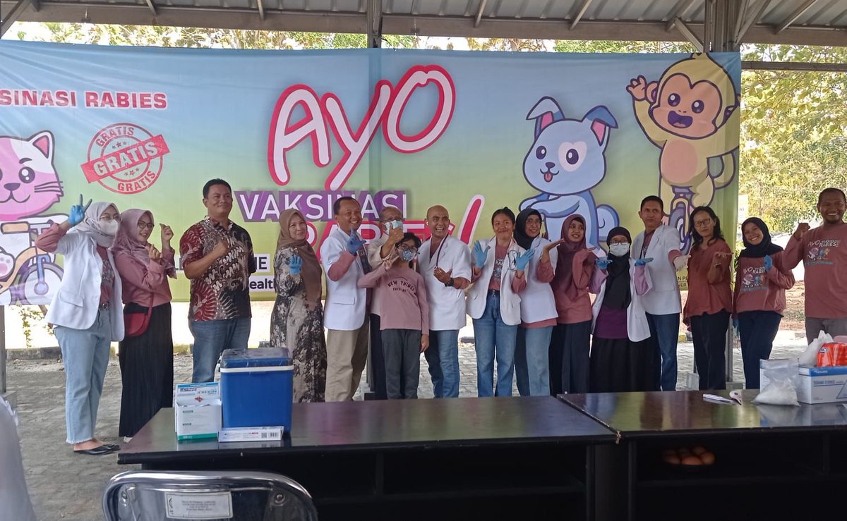 Karantina Lampung berpartisipasi dalam kegiatan World Rabies Day di Balai Veteriner Lampung. 
#karantinaindonesia 
#worldrabiesday 
@Bvetlampung 
#rabies