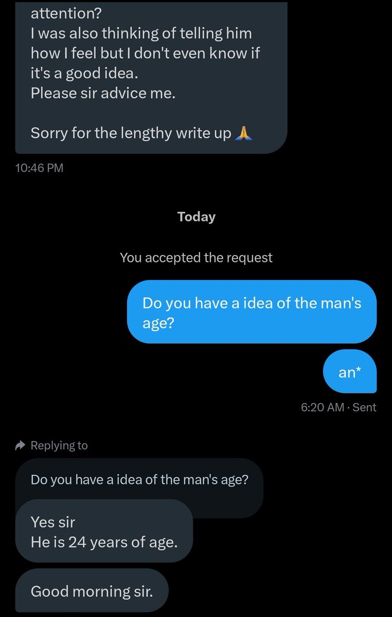 Please advise her 👇.