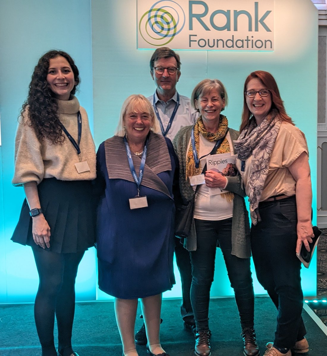 rhodajwalker's tweet photo. #RankConf23 A-MA-ZING! 
Agency, hope, R&amp;D: rip-off &amp; duplicate! No silver bullet but always a golden thread! Fab to catch up with everyone and hear ALL the stories of success and welcome in the new brand!
#thepowerofthecollective #timetoshine #starthere
Congrats @RankFoundation https://t.co/Psja2vU3aD