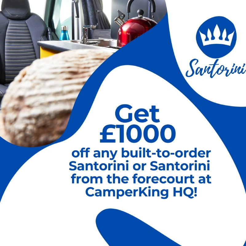 CamperKingLtd's tweet photo. There is still time to claim £1000 towards Santorini accessories or £1000 discount!
This week's superstar can still be yours at a super price until tomorrow evening!
Call us at 0330 818 7587 for details or walk in for a chat! Coffee on us! https://t.co/YbB8iDQHMP