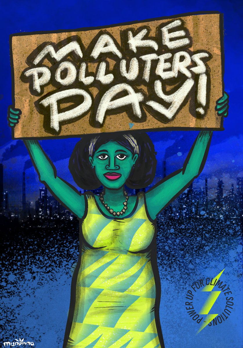 350's tweet photo. Mundano, Brazilian graffiti &amp; street artist from Sāo Paulo, created this powerful piece for #PowerUp 3-4 Nov. ⚡

It represents people impacted by environmental crimes &amp; highlights how we must #MakePollutersPay for their destruction.

Learn more: https://t.co/ABIdC0naWi https://t.co/Q7XE9mdNtd