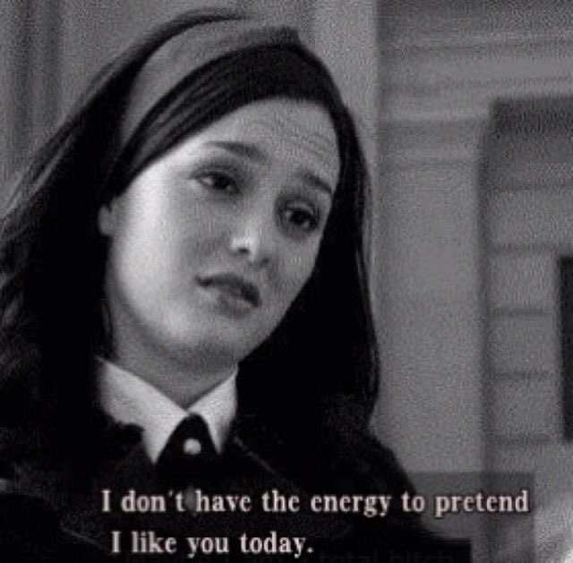 callmekit_'s tweet photo. Blair is just a mood https://t.co/mtrCddGTY5