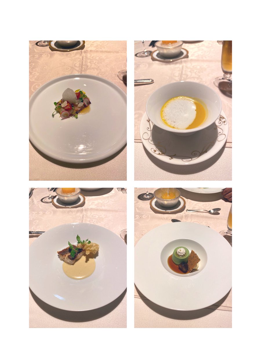LiSAPLANET0122's tweet photo. 本日のランチ😋🍴💕
美味しかったけど、2杯ビール飲んだらメイン入らんくなった😭
マリーアントワネットみたいなスイーツ可愛かった🤍
  #LaCascade https://t.co/ACfuABfPH9