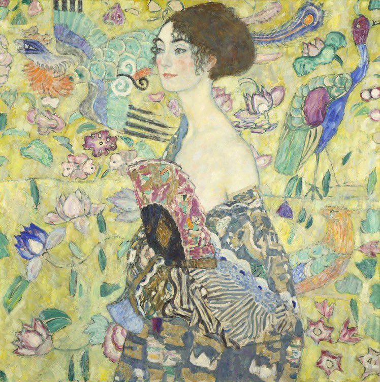 “Lady with Fan”

#Klimt #art #privatecollection 

#lady #abanico #fan #woman #fashion #moda