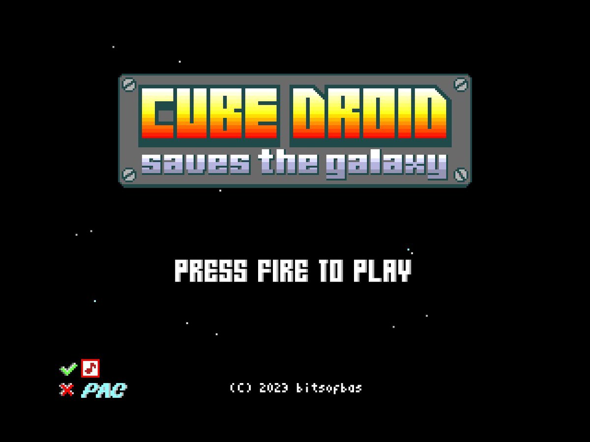 bitsofbas's tweet photo. Psycho World and Cube Droid use the same effect! There's more colors on the title screen than "allowed" on the #MSX 2.
The logo background is just a palette index, and as the scanline progresses downwards, the palette color is changed, creating a gradient effect. ๐ #cubedroid https://t.co/kQY9QrLngk