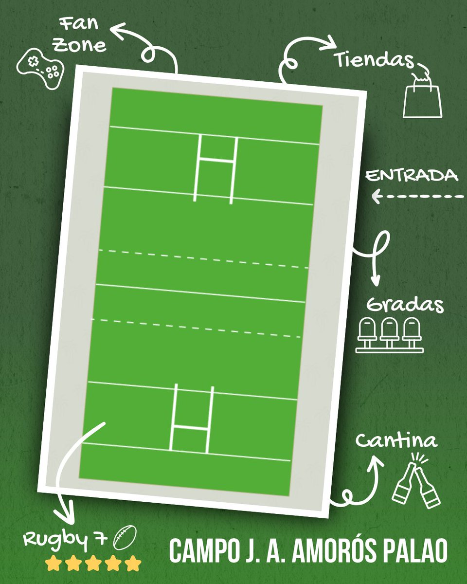 Queremos que #Elche7s sea algo más que un torneo de rugby 7, por eso hemos preparado diversas actividades situadas muy cerca del terreno de juego.

Como el año pasado, contaremos con una cantina a pie de campo para poder tomar algo 🍺 sin perder de vista ninguna jugada.