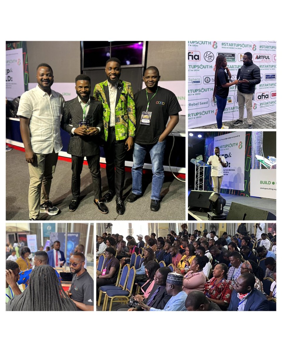 ZohoforStartups's tweet photo. Concluding our experience at #StartupSouth8 in Port Harcourt, Nigeria!  Zoho for Startups had its moments at the event. A heartfelt thank you to @Havilah2 and his team, you welcomed us with open arms during these 2 memorable days. https://t.co/eQH0sI8IN6