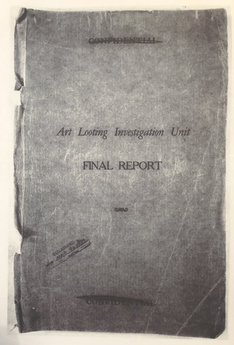 TimPurbrick's tweet photo. This is the start of a 🧵 on the WW2 roles and lessons from the Monuments, Fine Arts &amp; Archives branch (#MFAA) and Art Looting Investigation Unit (#ALIU) which may be relevant for military Cultural Property Protection (#CPP) officers today.

Lesson (L) - sources👇
Comment (C) https://t.co/yFrjHUOsRS