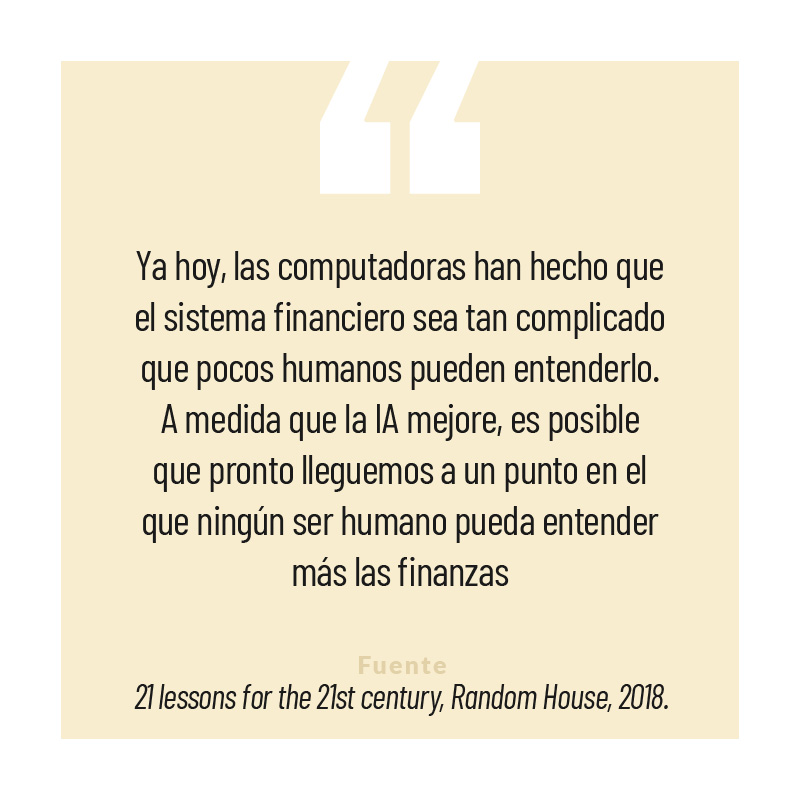 Como dijo @Harari, nos acercamos a un futuro en el que las finanzas serán tan complejas que ningún humano podrá comprenderlas por completo 🚀💡 #IA #Finanzas #TransformaciónDigital