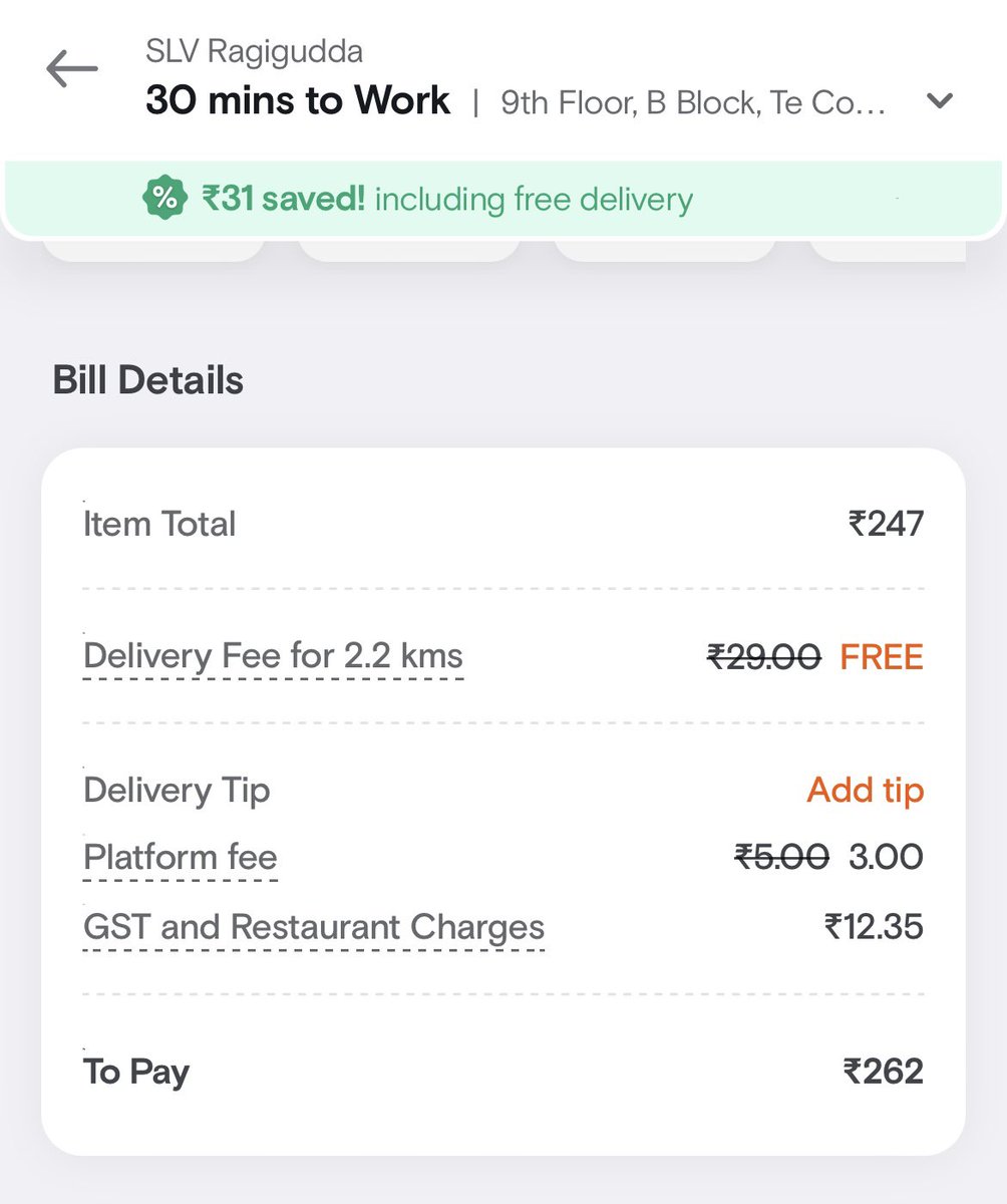 2009NAIK's tweet photo. @zomatoin @zomato @zomatocare 
Dear @zomato when will you STOP looting us like this ?

       Swiggy bill                             Zomato bill https://t.co/fyl3AoxQDv